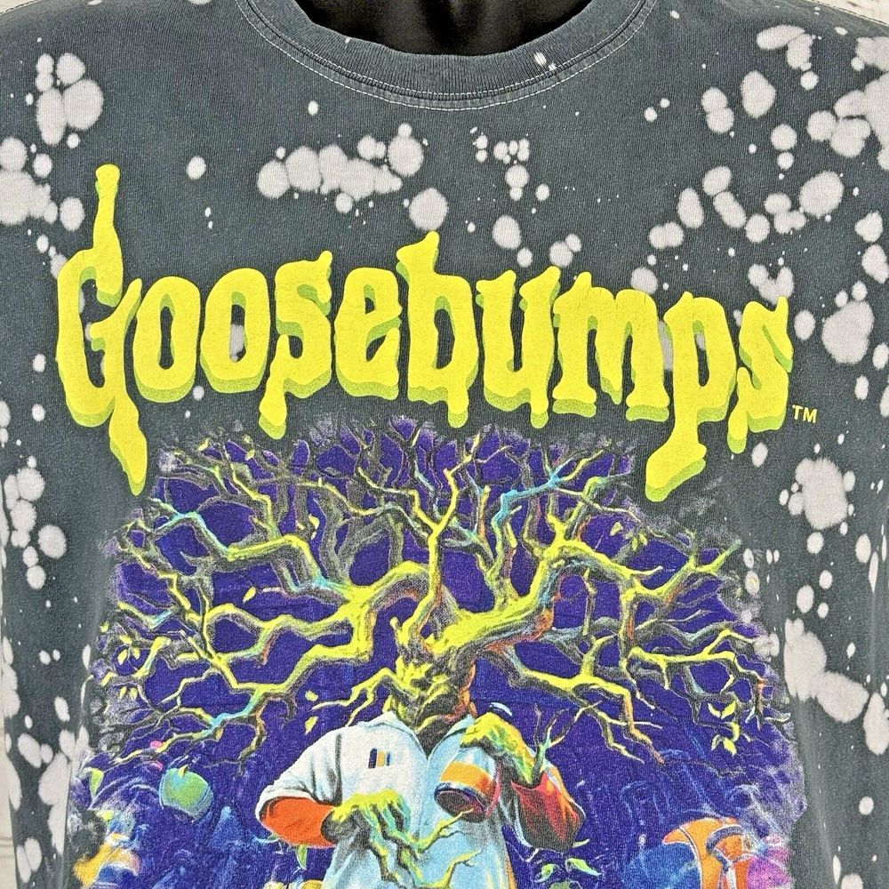Goosebumps Dr. Brewer Plant Man Retro Graphic T-Shirt Size Small - Picture 2 of 8
